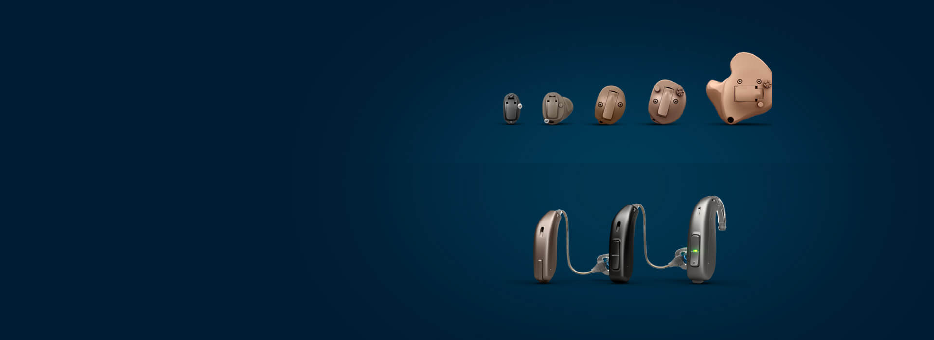 Types of hearing aids
