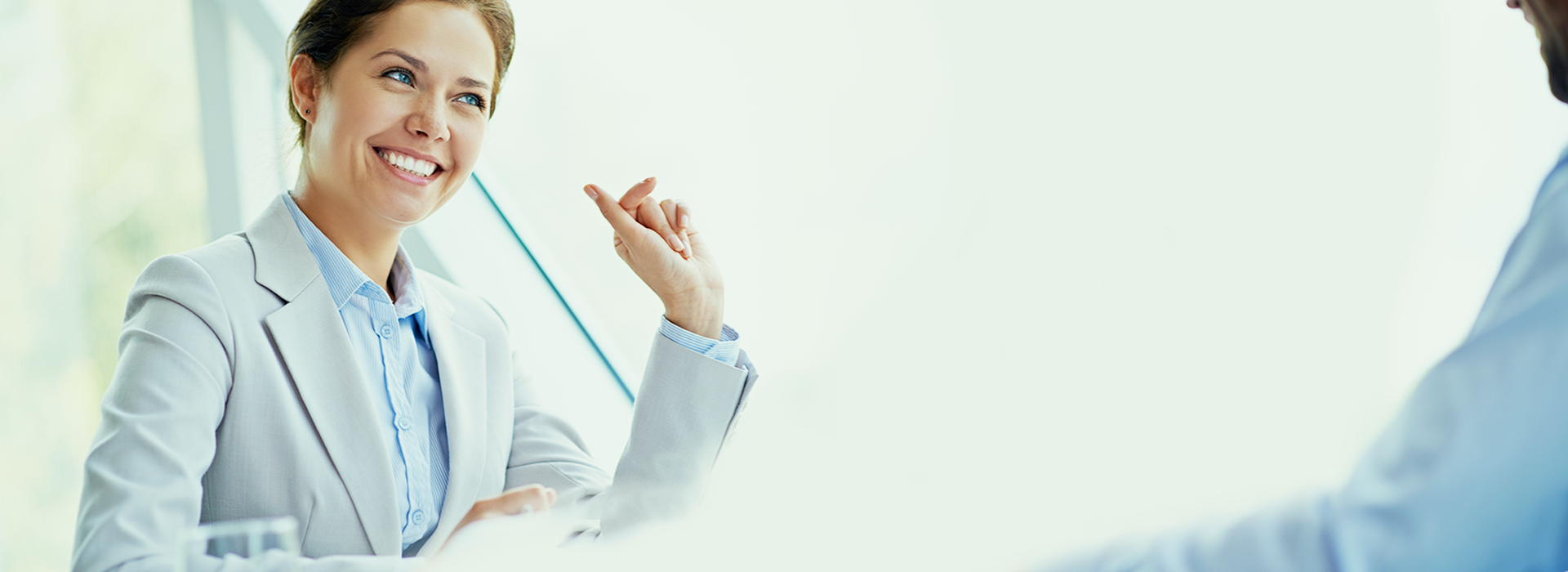 Woman from Diatec Diagnostics talking to a customer