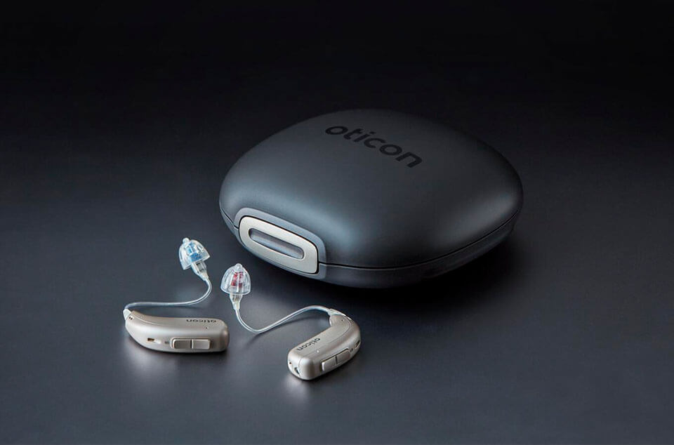 Oticon More Rechargeable Bluetooth hearing aids from Oticon