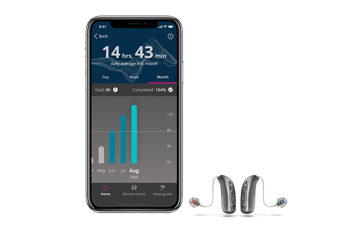 Oticon ON Discover our Bluetooth® hearing aid app Oticon