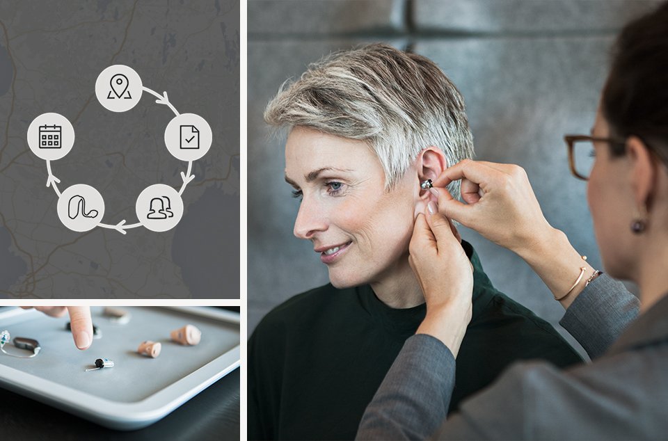 Hear speech clearly with invisible hearing aids Oticon